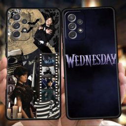 Coque souple antichoc pour Samsung Galaxy émission de télévision mercredi housse de téléphone sac