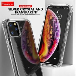 IPAKY – coque de protection en verre trempé Ultra-mince pour iPhone compatible modèles 11 Pro Max