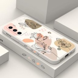 Plante Abstraite téléphone étui pour Huawei P40 P50 P30 P20 Pro Lite Nova 5t Y7A Mate 40 30 20 Pro