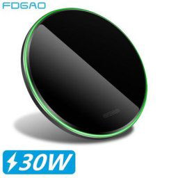 Chargeur sans fil pour iPhone Samsung S22 S21 S20 Xiaomi Mi 13 12 11 Pro XS Poly X 8