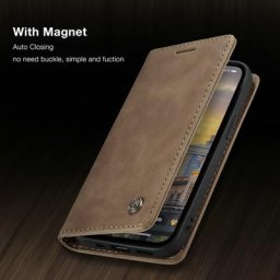 Coque de luxe en cuir à rabat magnétique étui portefeuille pour iPhone 14 Pro Max 13 11 12 Mini XS