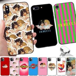 Fiorucci-Coque de téléphone Angels pour iPhone 13 8 7 6 6S Plus X 5S SE 2020 Poly 11 12