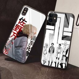 Coque de téléphone TakRevengers Manjiro Sano étui en verre guatémaltèque pour iPhone 12 Pro Max