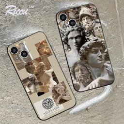 Greek Myenson-Coques de téléphone numériques pour iPhone 14 11 Pro Max 12 13 Pro Max XS MAX 6