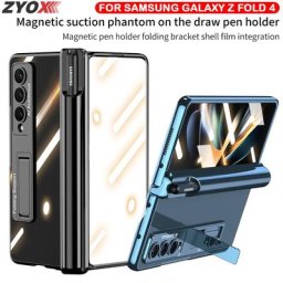 Étui de protection pliable pour Samsung Galaxy Z 4 plis support de stylo magnétique avec