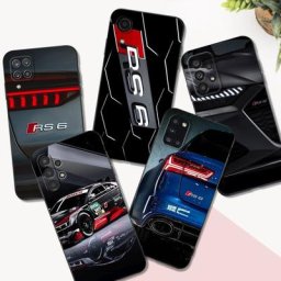 Coque noire tChancelier pour Samsung Galaxy M53 M13 M62 A12 A22 A22S A32 A42 A52 A52S