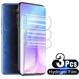 Protecteur d'écran pour Xiaomi Mi 9 T Pro 3 pièces Film Hydrogel à colle complète pas du verre