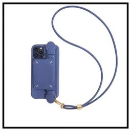 Étui de téléphone en cuir souple pour iPhone licou de poignet cou d'aviation 13 11 12 Pro