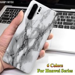 Film de protection arrière en marbre vintage pour Huawei P30 P40 P20 Pro Lite 5G Plus Nova