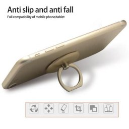 Support de téléphone portable rotatif à 360 degrés collant Support Anti-chute pour anneau de