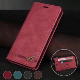 Étui à rabat en cuir avec carte RFID coque pour Samsung Galaxy A50 A54 A34 A04S A70 A 50 20 51 A31