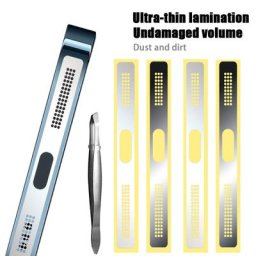 Autocollant de filet anti-poussière intégré pour haut-parleur de téléphone portable maille