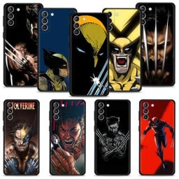 Coque Marvel Wolverine Logan James Howlett pour Samsung Galaxy housse pour S23 S22 S21 S20 Ultra FE