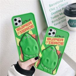 Coque de téléphone dinosaure réaliste en silicone souple coque antichoc dessin animé 3D iPhone 14