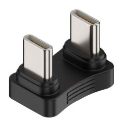 Adaptateur de Type C mâle vers mâle en forme de U chargeur PD 65W pour téléphone 95AF