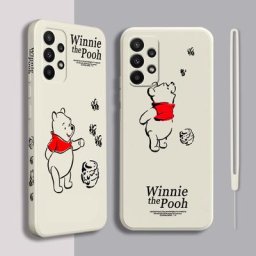 Coque de téléphone dessin animé Winnie l'ourson avec ULarrière étui pour Huawei P20 P20 PRO LITE