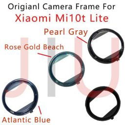 Pour Xiaomi Mi10t lite Arrière Caméra Lentille En Verre avec Cadre couverture D'antenne de Carte