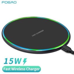 Chargeur sans fil à induction rapide station S6 15W Samsung S23 S22 iPhone 14 13 12 11 Pro Max XS