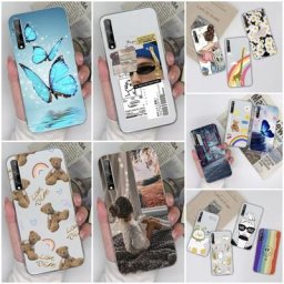 Étui antichoc en silicone souple pour Huawei Y6P coque arrière en TPU pour Y8P Y8s Y6P Y5P Y
