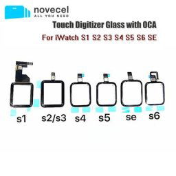 Verre de Hébergements eur d'écran tactile pour Apple Watch Series 2 3 4 5 6 7 8 SE panneau