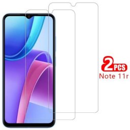 Coque en verre trempé pour xiaomi compatible modèles redmi note 11r 11 r r11