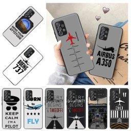 Avions Voyage Avion Téléphone Cas Pour Samsung A73 5G A53 A33 A13 A23 A22 A52 A72 A32 A42 A71 a51