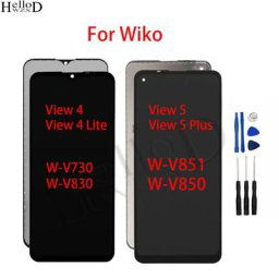 Bloc écran tactile LCD de remplacement pour Wiko View 4 Lite 5 Plus original