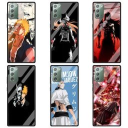Coque de téléphone en verre Kurosaki Ichigo Wiltshire coque pour Samsung Galaxy Note 20 Ultra 5G
