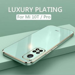 Coque de luxe en Silicone TPU pour Xiaomi compatible modèles Mi 10T Pro Mi10T Pro 5G antichoc