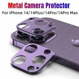 Pour iPhone 14 Pro Max de Caméra En Métal Protecteur pour iPhone 14 Plus Caméra Lentille Anneau pour