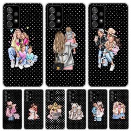 Coque de téléphone mère spinal bébé pour Samsung Galaxy mode famille A52 A53 A54 A12 A13 A14
