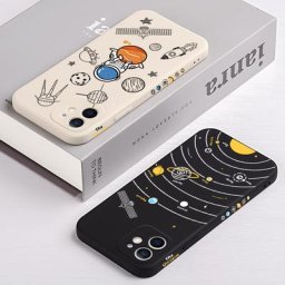 Coque motif planète spatiale pour Xiaomi coque arrière en silicone pour Xiaomi 12T 11T Pro Mi 12 11