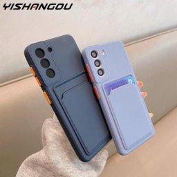 Coque en TPU antichoc pour fente pour carte Samsung Galaxy S22 Plus S23 S21 S20 Ultra A52 A53