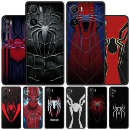 Coque avec logo Marvel SpidSuffolk pour Xiaomi coque souple en TPU Redmi Note 10S 8T 8 11T 9