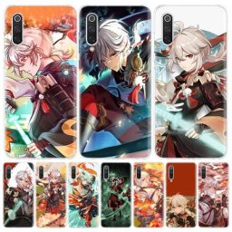 Genshin L'impact Kaedehara Kazuha Étui de Téléphone pour Xiaomi Redmi 9 9A 9C 9T 10 10A 10C 8 8A 7