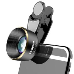 Objectif Partenaires pour caméra de téléphone 5K HD 30-90mm sans distorsion pour iPhone Huawei
