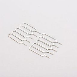 Lot de 10 broches d'éjection de carte SIM en acier inoxydable outil pour clé pour Huawei iPhone