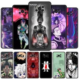 Étui en silicone souple pour téléphones portables Xiaomi Mi Pocophone F1 housse Anime Hunter X