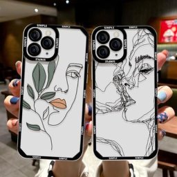 Fashion Flower Matte Transparent Phone Case For iPhone 14 13 11 12 Pro X XR XS Max SE 2022 7 8 Plus