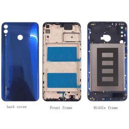 Plaque de couverture arrière de batterie pour Huawei Honor 8X Max cadre central avant lunette