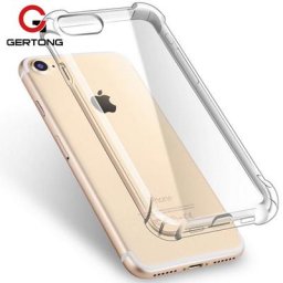 Coque transparente antichoc en Silicone TPU pour iPhone pour modèles XS MAX XR 6 6s 7 8 Plus