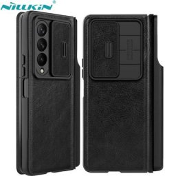 NILLKIN – étui en cuir à rabat Qin pour Samsung Galaxy Z Fold 4 5G avec béquille avec poche s-pen