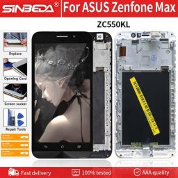 Écran tactile LCD avec cadre 5.5 pouces pour ASUS Zenfone Max ZC550KL Original