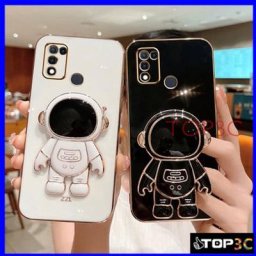Astronaute Support Étui de Téléphone Pour Samsung Galaxy A52S 5G Caméra Protecteur Housse En