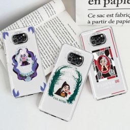 Disneland – coque de téléphone portable villain queen étui Transparent pour Xiaomi Mi Poco X4 X3