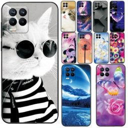 Coque de téléphone en silicone souple antichoc coque pour OPPO Realme 8 Pro 6.4