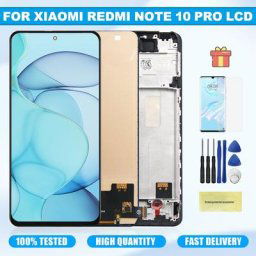 Écran LCD d'origine pour Xiaomi Redmi Note 10 Pro écran tactile Hébergements eur pièces de