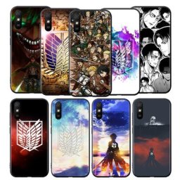 Anime L'attaque Des Titans Silicone Housse Pour Xiaomi Redmi 9 9T 9C 8 7 6 Pro 9AT 9A 8A 7A 6A S2 5