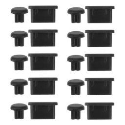 Prise pour écouteurs anti-poussière prises de port de type C prise pour ordinateur portable