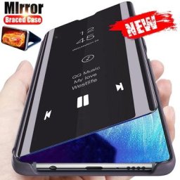 Smart Mirror Flip Case For Samsung Galaxy S20 A51 A71 A81 A91 A50 A70 Note 20 10 9 8 S10 S9 S8 Plus